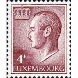 1 عدد تمبر سری پستی - دوک بزرگ ژان - 4F - لوگزامبورگ 1971