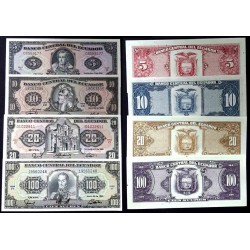 ست اسکناس اکوادور  -  سفارشی