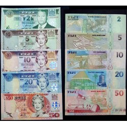 ست اسکناسهای فیجی -  سفارشی