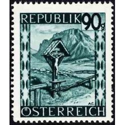1 عدد تمبر سری پستی - مناظر - 90g - اتریش 1945
