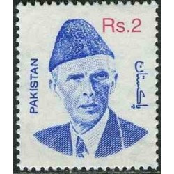 1 عدد تمبر سری پستی - محمد علی جناح - 2R - پاکستان 1998
