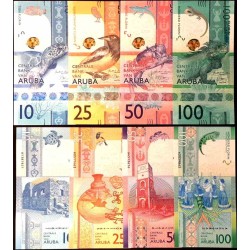 ست اسکناس  آروبا 2019 سفارشی