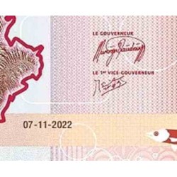 اسکناس 10000 فرانک - بروندی 2022 سفارشی