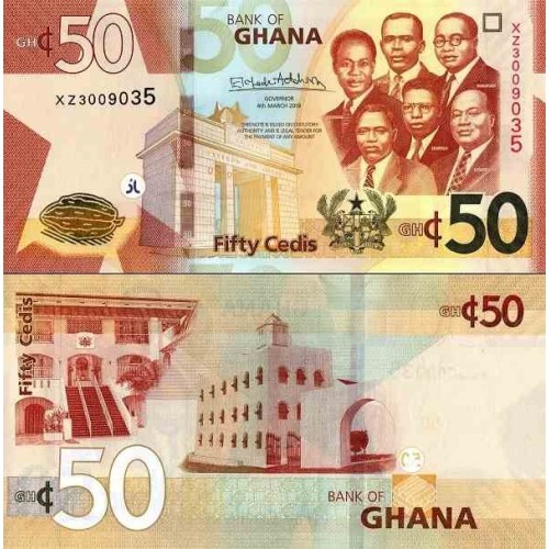 اسکناس 50 سدی - غنا 2022 سفارشی