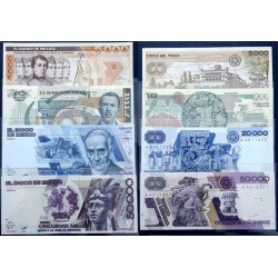 ست اسکناس مکزیک - سفارشی