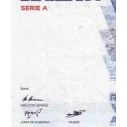 اسکناس 20000 پزو - مکزیک 1986 سری A - سفارشی