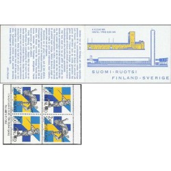 کتابچه با 4 عدد تمبر صدمین سالگرد انجمن فنلاندی های استکهلم مقیم خارج از کشور - فنلاند 1994