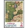 1 عدد تمبر پنجاهمین سالگرد شورای عالی جغرافیایی اسپانیا - اسپانیا 1974