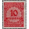 1 عدد تمبر سری پستی - - 10 میلیون مارک - رایش آلمان 1923