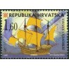 1 عدد تمبر سری پستی - کشتی‌های کرواسی - 1.6K - کرواسی 1998