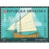 1 عدد تمبر سری پستی - کشتی‌های کرواسی - 1.8K - کرواسی 1998