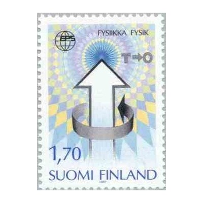 1 عدد تمبر فیزیک - فنلاند 1987