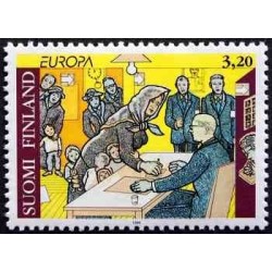 1 عدد تمبر مشترک اروپا - Europa Cept - زنان مشهور - فنلاند 1996