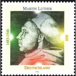 1 عدد تمبر 450مین سالگرد درگذشت مارتین لوتر - جمهوری فدرال آلمان 1996