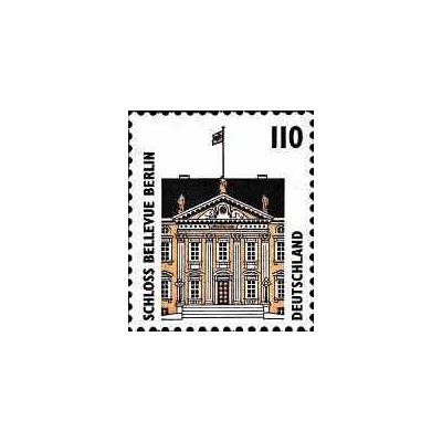 1 عدد تمبر سری پستی - چشم اندازها - 110pfg - جمهوری فدرال آلمان 1997