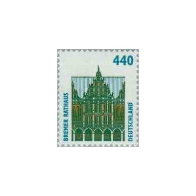 1 عدد تمبر سری پستی - چشم اندازها - 440pfg - جمهوری فدرال آلمان 1997