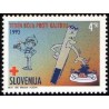 1 عدد تمبر مالیات پستی - صیلب سرخ - هفته مبارزه با دخانیات - اسلوونی 1993