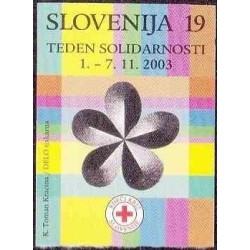 1 عدد تمبر مالیات پستی - صیلب سرخ - هفته همبستگی - اسلوونی 2003