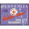 1 عدد تمبر مالیات پستی - صیلب سرخ - هفته همبستگی - اسلوونی 1997