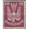 1 عدد تمبر سری پستی - پست هوائی  -10 مارک - رایش آلمان 1923