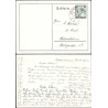 کارت پستال با تمبر چاپی - 6 فنیک -  - رایش آلمان 1935 مطابق عکس - استفاده شده