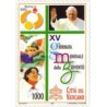 1 عدد تمبر روز جهانی جوانان - خود چسب - واتیکان 2000 
