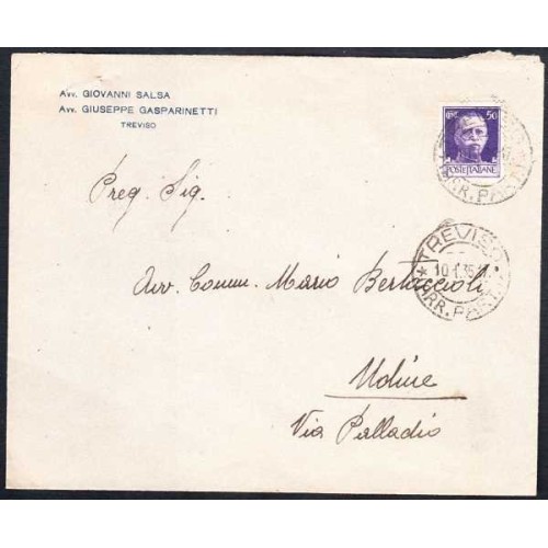 پاکت نامه - 88 سال قبل - ایتالیا 1935