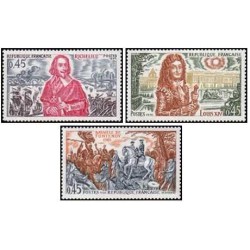 3 عدد تمبر تاریخ فرانسه - فرانسه 1970