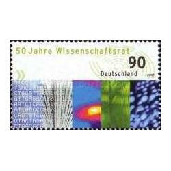 1 عدد تمبر پنجاهمین سالگرد تاسیس شورای علمی آلمان - 2007