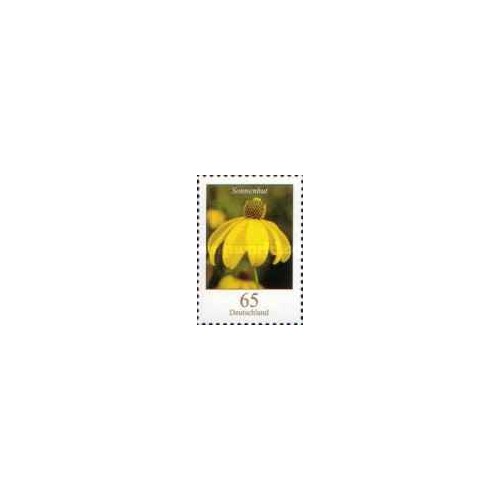 1 عدد تمبر سری پستی - گلها - گل مخروطی درخشان - 65c- 2006 1 عدد تمبر سری پستی - گلها - گل مخروطی درخشان - 65c- 2006
