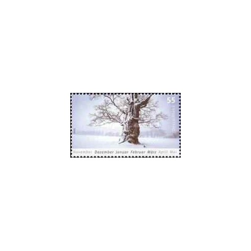1 عدد تمبر زمستان - جمهوری فدرال آلمان 2006