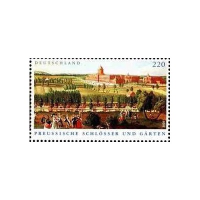 1 عدد تمبر کاخ ها و باغ های پروس - خودچسب - جمهوری فدرال آلمان 2005
