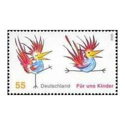 1 عدد تمبر فیلاتلی جوانان - جمهوری فدرال آلمان 2005