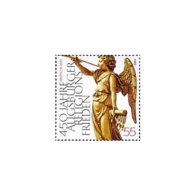 1 عدد تمبر ۴۵۰مین سالگرد صلح آگسبورگ - جمهوری فدرال آلمان 2005