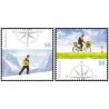 2 عدد  تمبر تحویل پستی در آلمان - تابستان و زمستان - جمهوری فدرال آلمان 2005 ارزش روی تمبرها 1.1 یورو