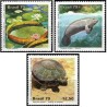 3 عدد  تمبر هجدهمین سالگرد کنگره U.P.U.  - پارک ملی آمازون - برزیل 1979 قیمت 4.3 دلار