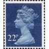 1 عدد تمبرسری پستی - ملکه الیزابت دوم -  22P - انگلیس 1980