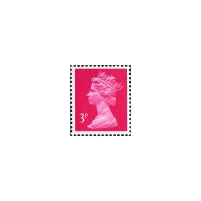 1 عدد تمبرسری پستی - ملکه الیزابت دوم -  3P - انگلیس 1980