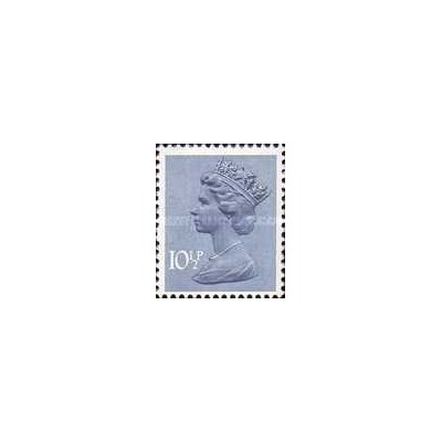 1 عدد تمبرسری پستی - ملکه الیزابت دوم -  10.5p - انگلیس 1978