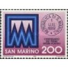 1 عدد تمبر صدمین سالگرد تولید لوازم التحریر پستی - سان مارینو 1982