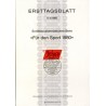 برگه اولین روز انتشار تمبرهای ورزشی - ب  - جمهوری فدرال آلمان 1980