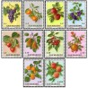10 عدد تمبر میوه ها - سان مارینو 1973
