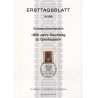 برگه اولین روز انتشار تمبر هشتصدمین سالگرد رایشستاگ  - جمهوری فدرال آلمان 1980