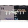 1 عدد تمبر ایستگاه فضایی بین المللی ISS - جمهوری فدرال آلمان 2004
