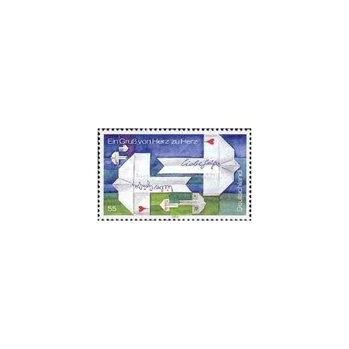 1 عدد تمبر تبریک - جمهوری فدرال آلمان 2004