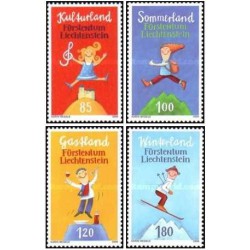 4 عدد تمبر گردشگری در لیختن اشتاین - لیختنشتاین 2006 ارزش روی تمبرها 4.85 فرانک سوئیس