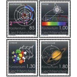 4 عدد تمبر علوم دقیق - لیختنشتاین 2004 ارزش روی تمبرها 4.95 فرانک سوئیس