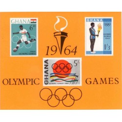 مینی شیت بازی های المپیک - توکیو، ژاپن - غنا 1964