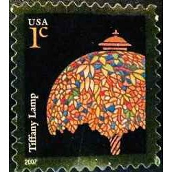 1 عدد تمبر سری پستی - طراحی آمریکایی - 1C - خودچسب - آمریکا 2007