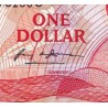 اسکناس 1 دلار - تصویر ملکه الیزابت دوم - کارائیب شرقی 1988 حرف پسوند سریال U